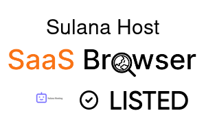 Sulana Host - SaaS Browser Verified Badge