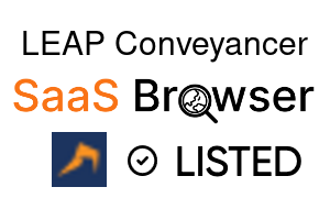 LEAP Conveyancer - SaaS Browser Verified Badge