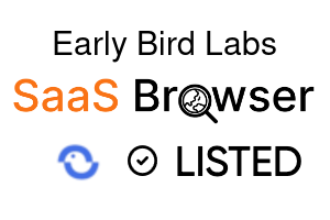 Early Bird Labs - SaaS Browser Verified Badge