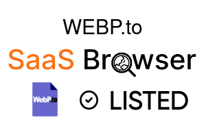 WEBP.to - SaaS Browser Verified Badge