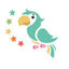 Green Parrot Icon