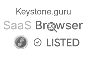 Keystone.guru - SaaS Browser Verified Badge