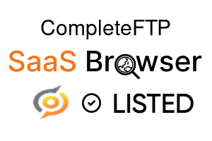 CompleteFTP - SaaS Browser Verified Badge