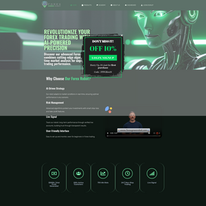 Forex Green Robot Screenshot
