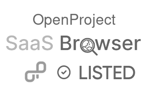 OpenProject - SaaS Browser Verified Badge