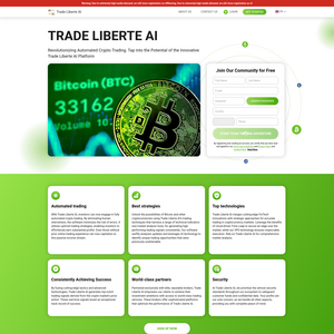 Trade Liberte AI Screenshot