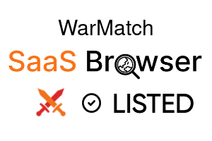 WarMatch - SaaS Browser Verified Badge
