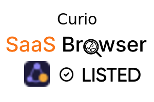 Curio - SaaS Browser Verified Badge