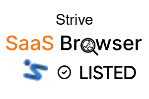 Strive - SaaS Browser Verified Badge
