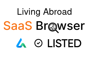 Living Abroad - SaaS Browser Verified Badge