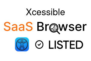 Xcessible - SaaS Browser Verified Badge