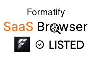 Formatify - SaaS Browser Verified Badge