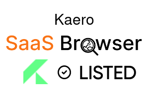 Kaero - SaaS Browser Verified Badge
