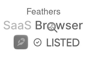 Feathers - SaaS Browser Verified Badge