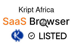 Kript Africa - SaaS Browser Verified Badge