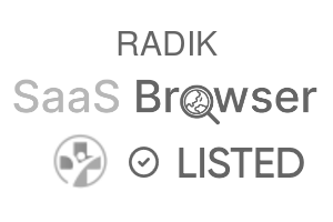 RADIK - SaaS Browser Verified Badge