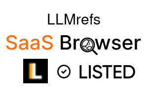 LLMrefs - SaaS Browser Verified Badge
