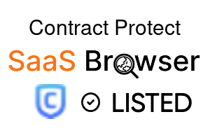 Contract Protect - SaaS Browser Verified Badge