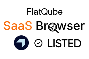 FlatQube - SaaS Browser Verified Badge