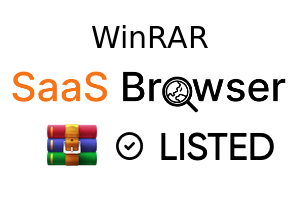 WinRAR - SaaS Browser Verified Badge