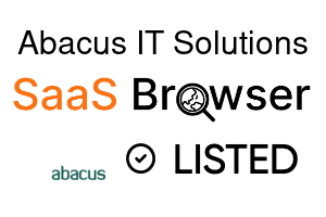 Abacus IT Solutions - SaaS Browser Verified Badge