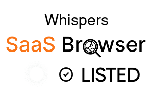 Whispers - SaaS Browser Verified Badge