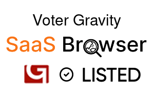 Voter Gravity - SaaS Browser Verified Badge
