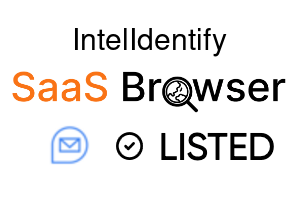 IntelIdentify - SaaS Browser Verified Badge
