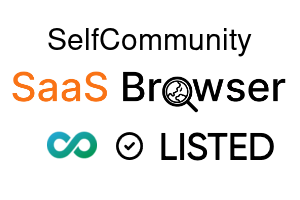 SelfCommunity - SaaS Browser Verified Badge