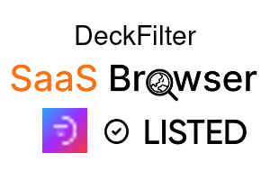 DeckFilter - SaaS Browser Verified Badge