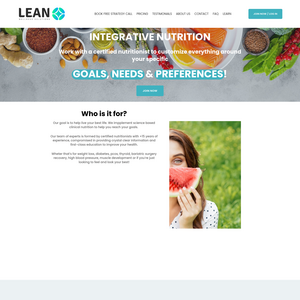 Integrative Nutrition Screenshot