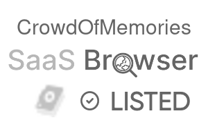 CrowdOfMemories - SaaS Browser Verified Badge