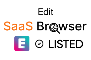 Edit - SaaS Browser Verified Badge