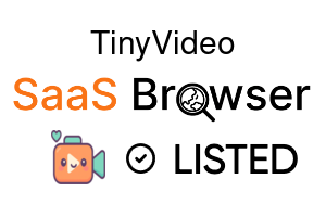 TinyVideo - SaaS Browser Verified Badge