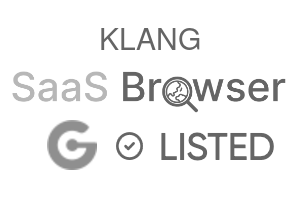 KLANG - SaaS Browser Verified Badge
