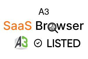 A3 - SaaS Browser Verified Badge