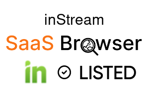 inStream - SaaS Browser Verified Badge