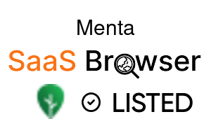 Menta - SaaS Browser Verified Badge
