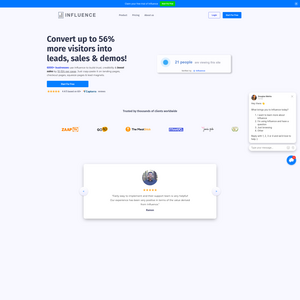 Influence Screenshot