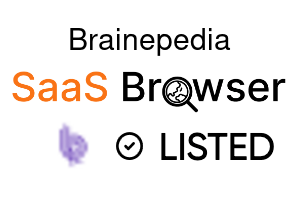 Brainepedia - SaaS Browser Verified Badge