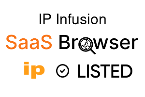 IP Infusion - SaaS Browser Verified Badge