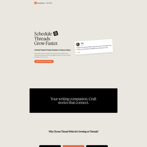 Thread Writer Screenshot