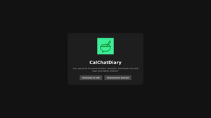 CalChatDiary Screenshot