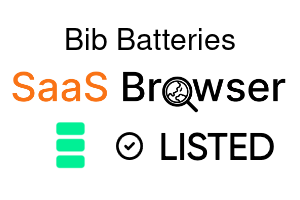 Bib Batteries - SaaS Browser Verified Badge