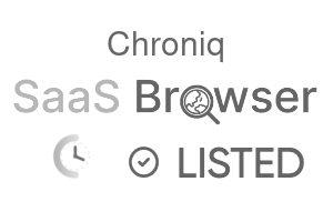 Chroniq - SaaS Browser Verified Badge