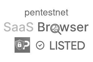 pentestnet - SaaS Browser Verified Badge