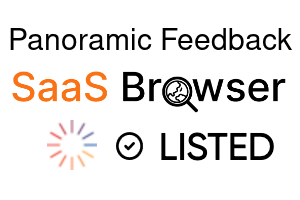 Panoramic Feedback - SaaS Browser Verified Badge