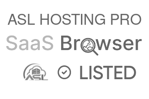 ASL HOSTING PRO - SaaS Browser Verified Badge
