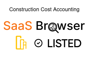 Construction Cost Accounting - SaaS Browser Verified Badge