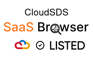 CloudSDS - SaaS Browser Verified Badge